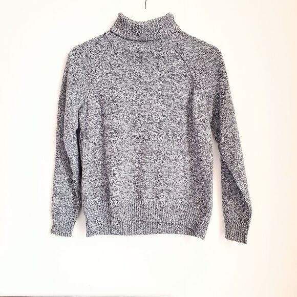 Karen Scott Marled Turtleneck Sweater Size MP - Picture 1 of 5
